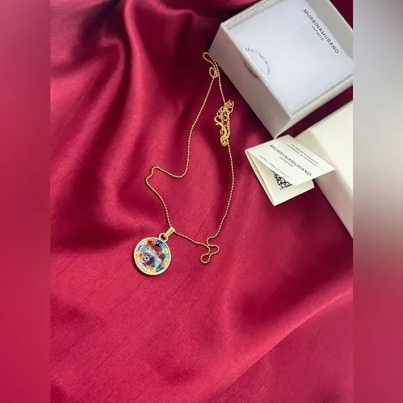 Murrina Murano Venezia Pendant Necklace - Picture 5 of 7